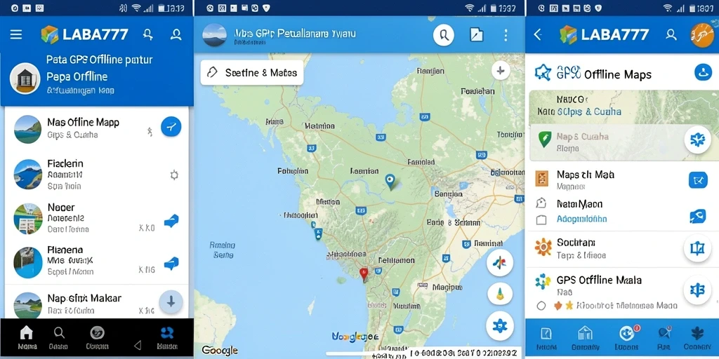 Tampilan antarmuka LABA777 yang sederhana dan informatif.