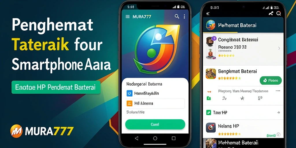 Tampilan antarmuka MUARA777 dengan fitur Penghemat Baterai yang intuitif.