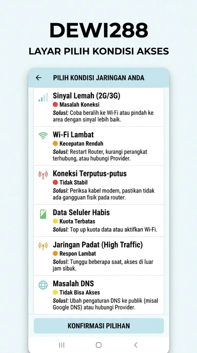 Link Alternatif Dewi288 untuk Pengguna Android